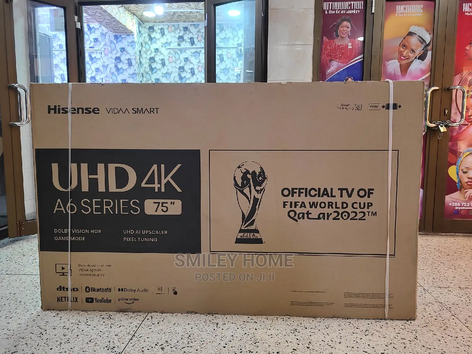 75inches UHD Hisense Smart Tv