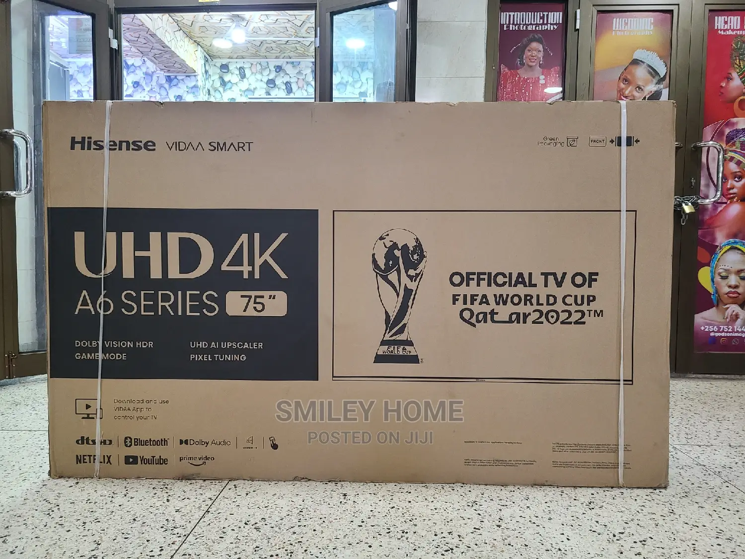 75inches UHD Hisense Smart Tv