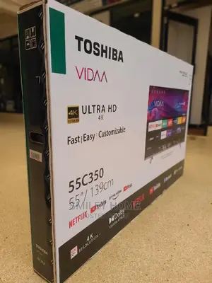 Toshiba 55inches Smart Tv