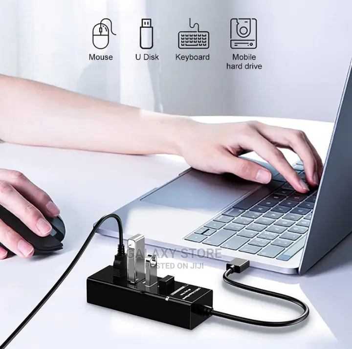 3.0 Usb Hub 4 Ports for Data High-Speed Transmission Hub
