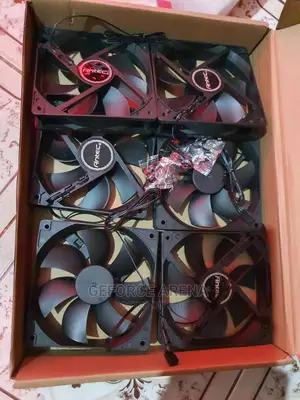 6 Antec Computer Case Cooling Fans - Brand New