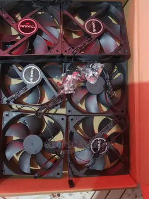 6 Antec Computer Case Cooling Fans - Brand New