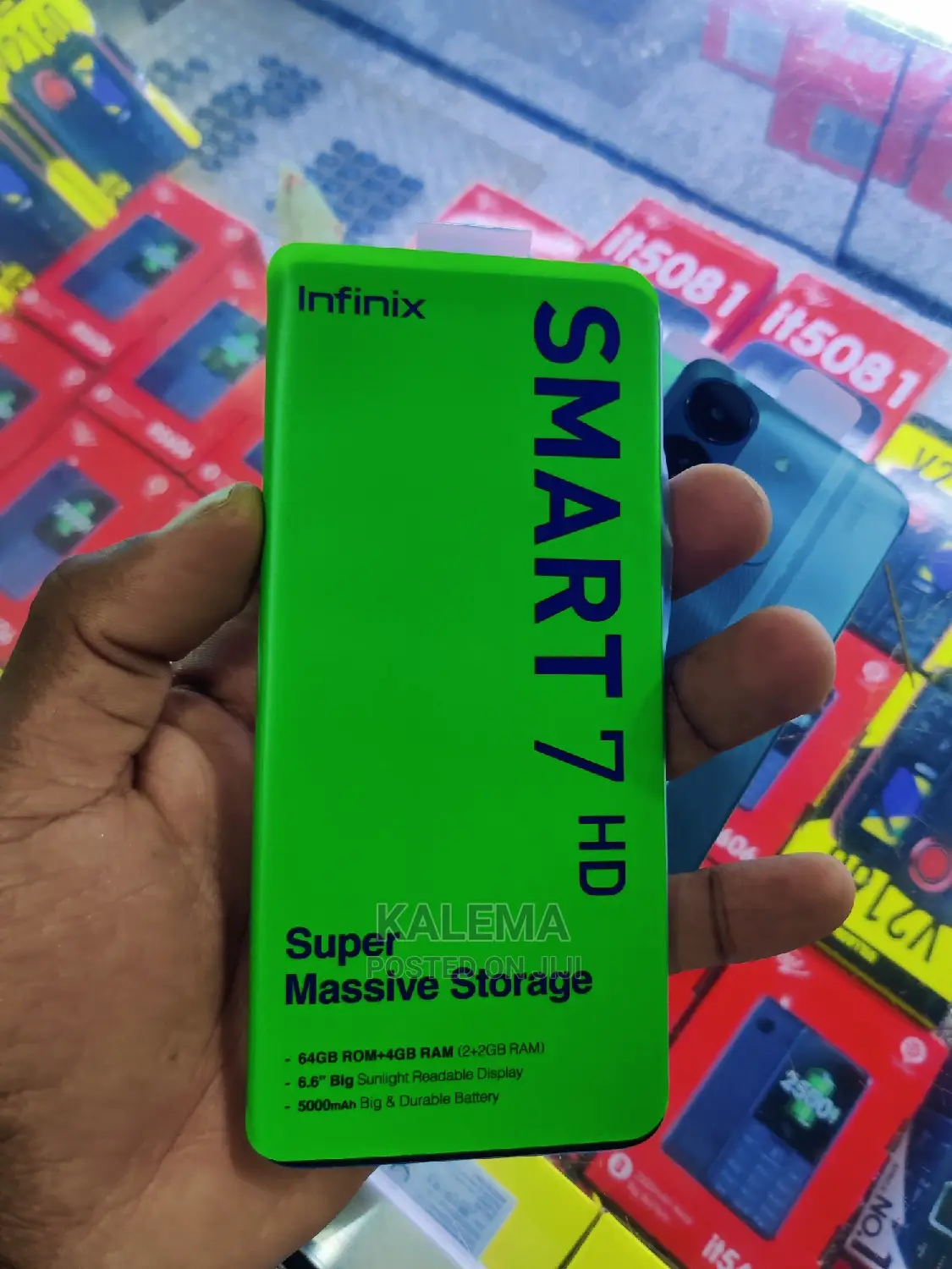 New Infinix Smart 7 HD 64 GB Blue