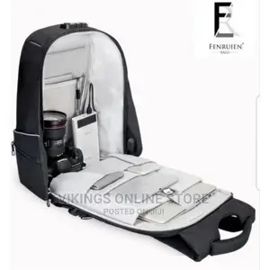 Waterproof Anti-Theft Laptop Bag With Charging Port