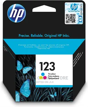 HP 123 Tri-Color Original Ink Cartridge|