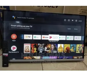Chiq 32” Frameless Google Certified Android Smart Tv Black
