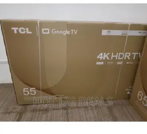 Tcl 55" Inch Smart Original Google Led Tv - Black
