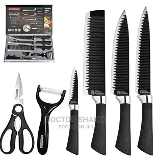 6pcs of Kitchen Non-Stick Coating Knife