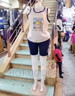 Ladies 2pc Casual Wear With Shirt and Short - Multicolor