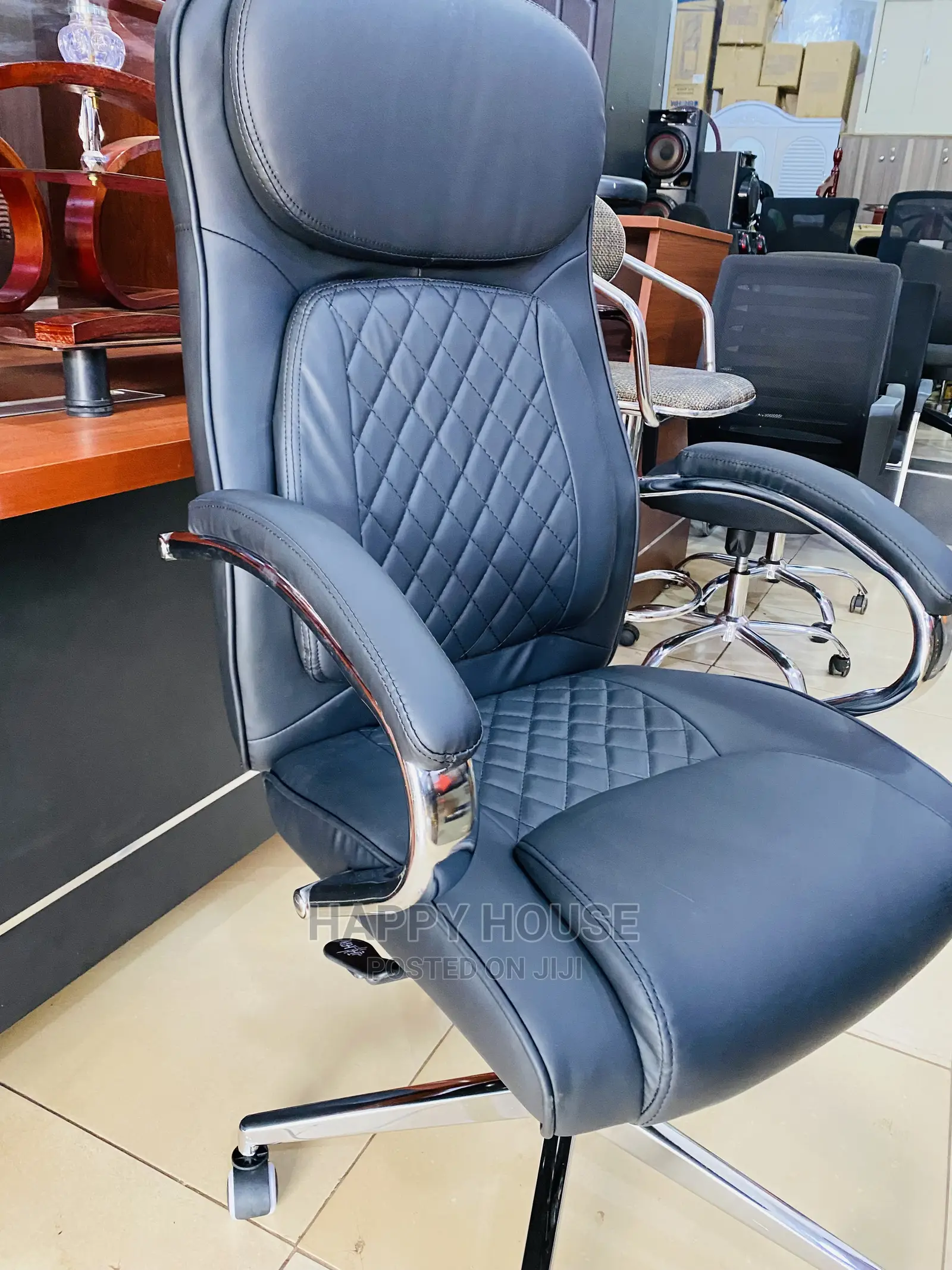 Executive Leather Office Chair
