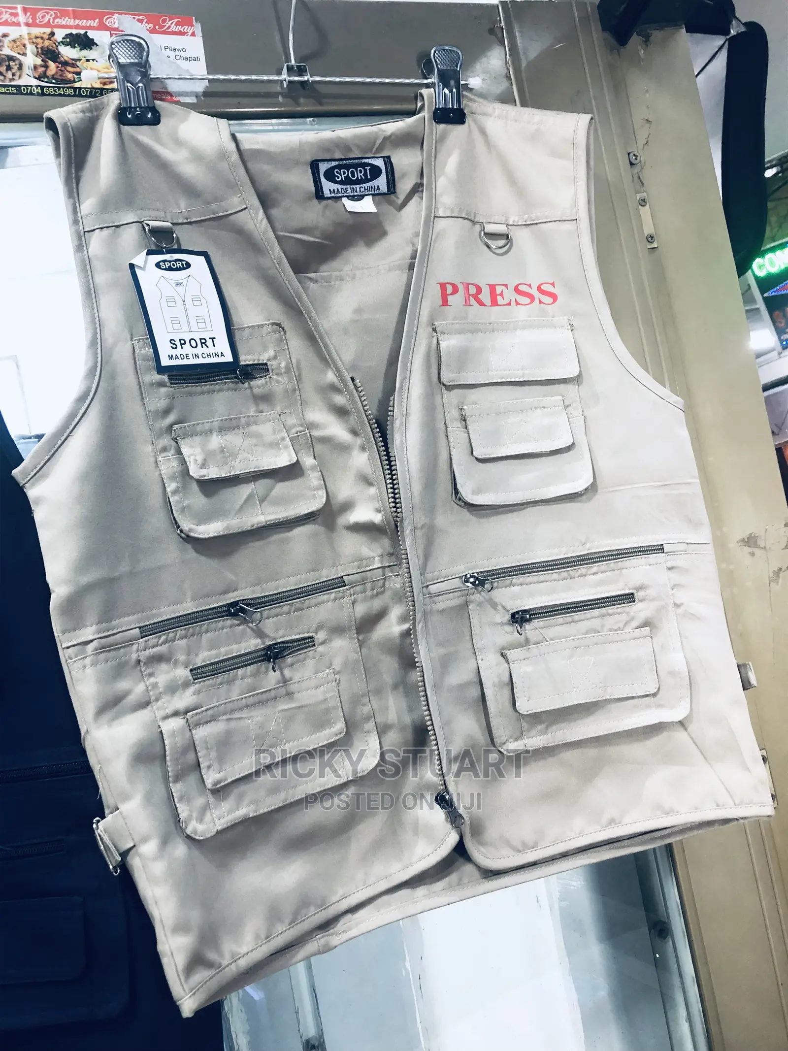 Photographer Vest Jacket