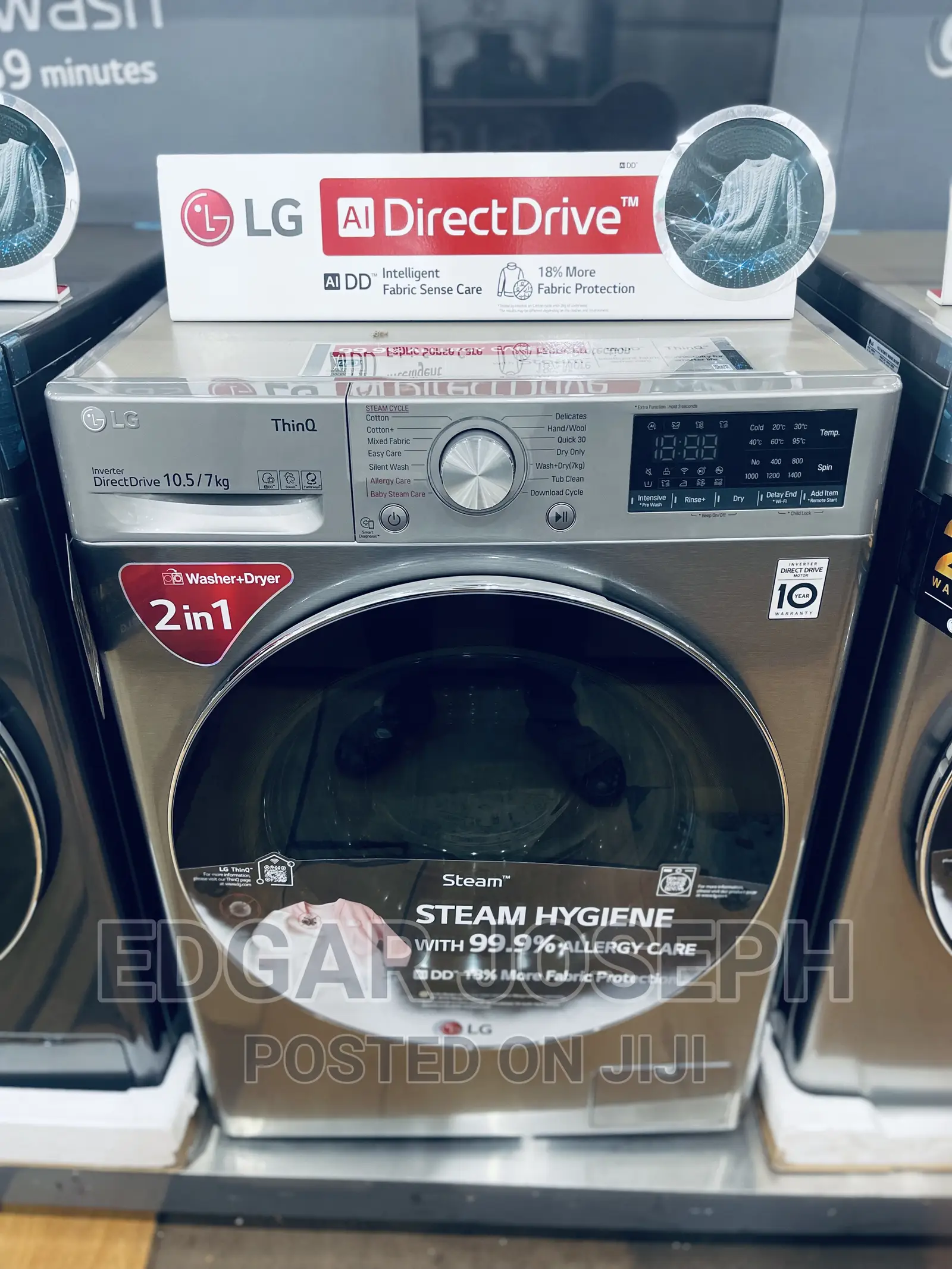 10kg Washing Machine LG