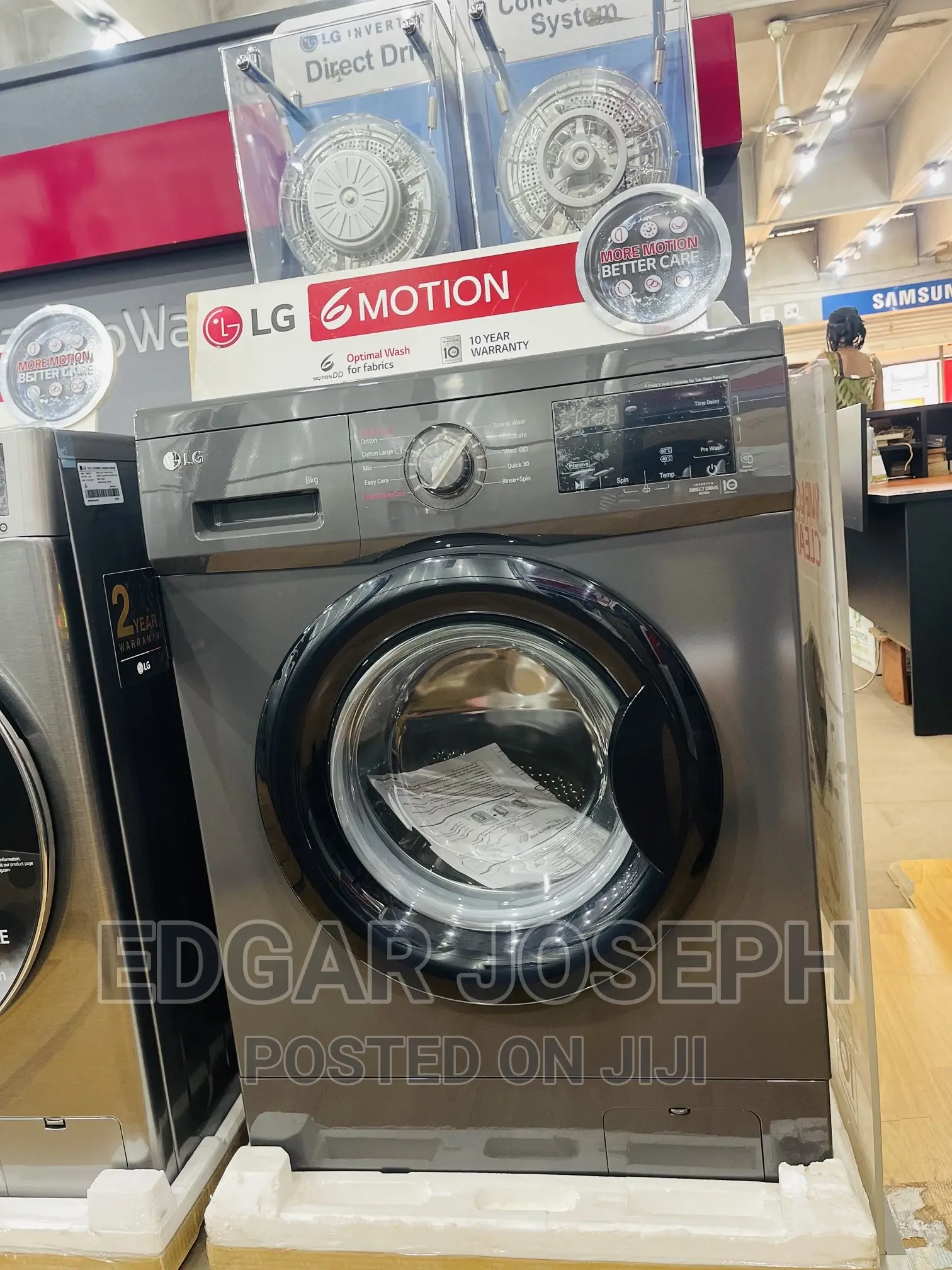 8kg Washing Machine LG
