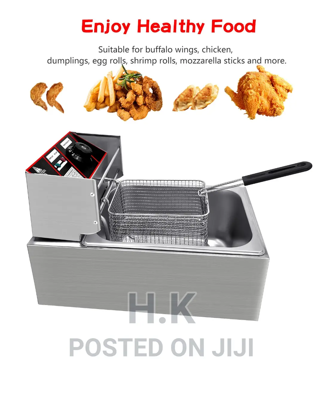 3.8l Electric Deep Fryer
