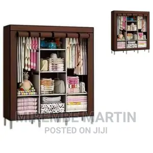3 Door Folding Wardrobe