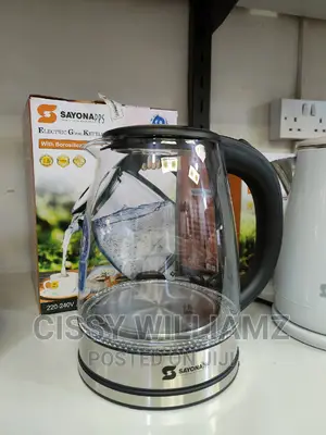 Sayona Glass Kettle/Electric Glass Kettle/1.8l Glass Kettle