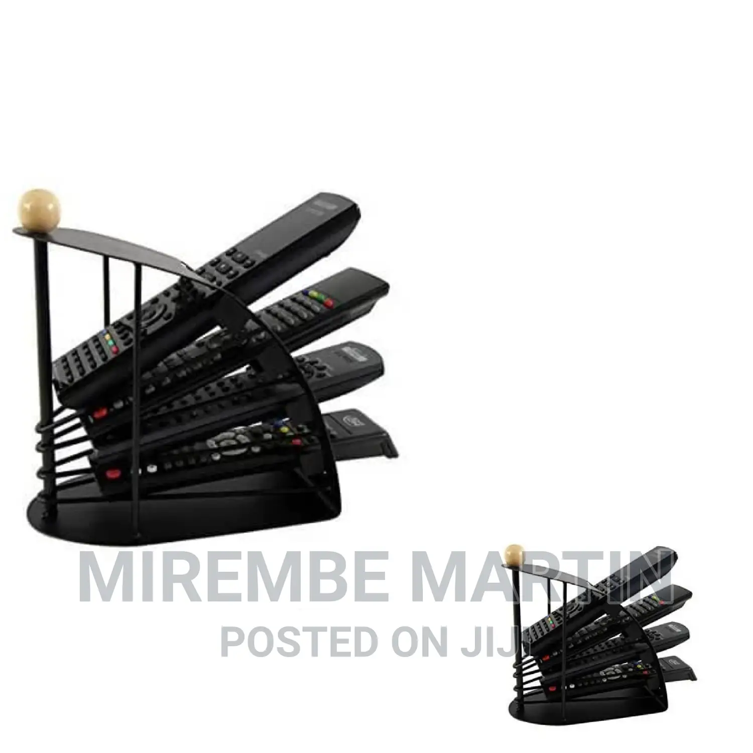 Black in Color Remote Organizer