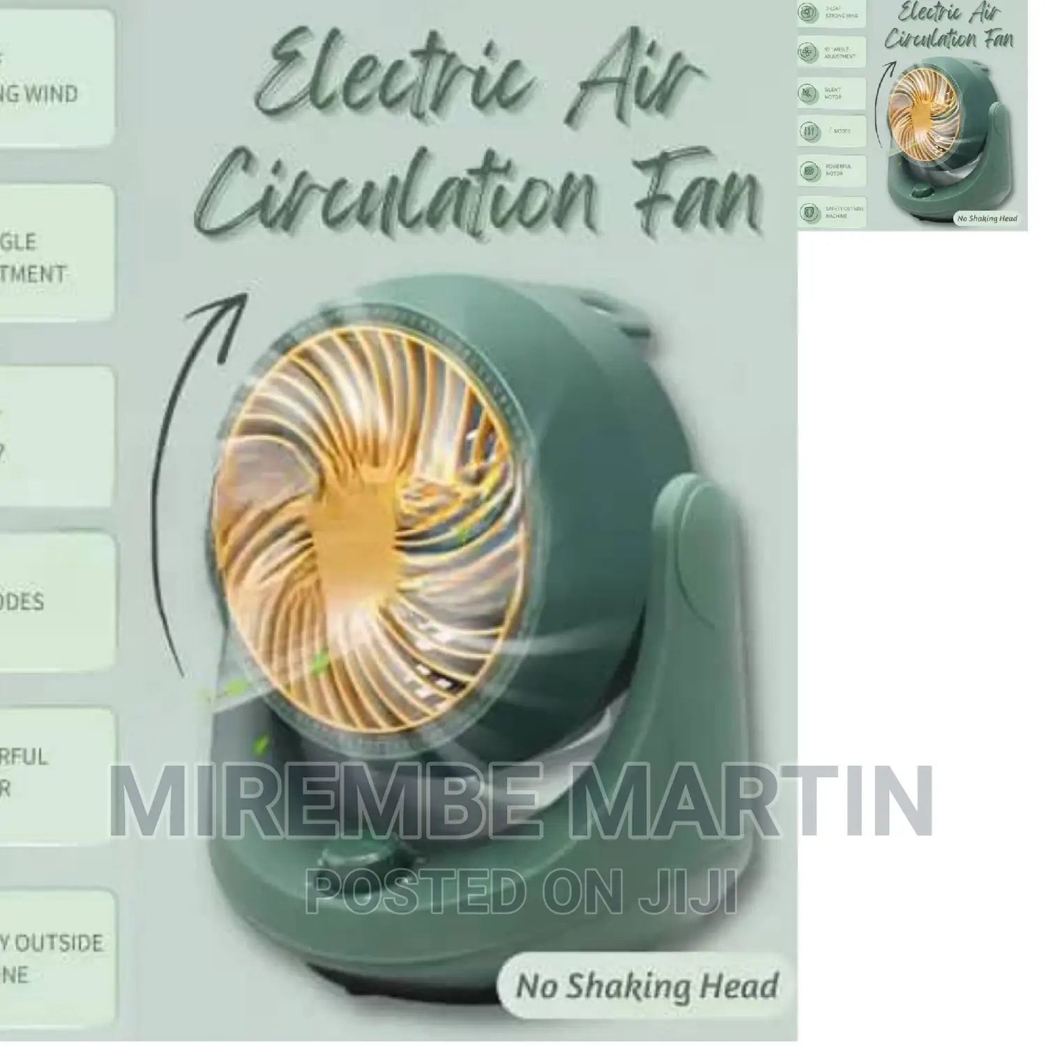 Office Desktop Fan