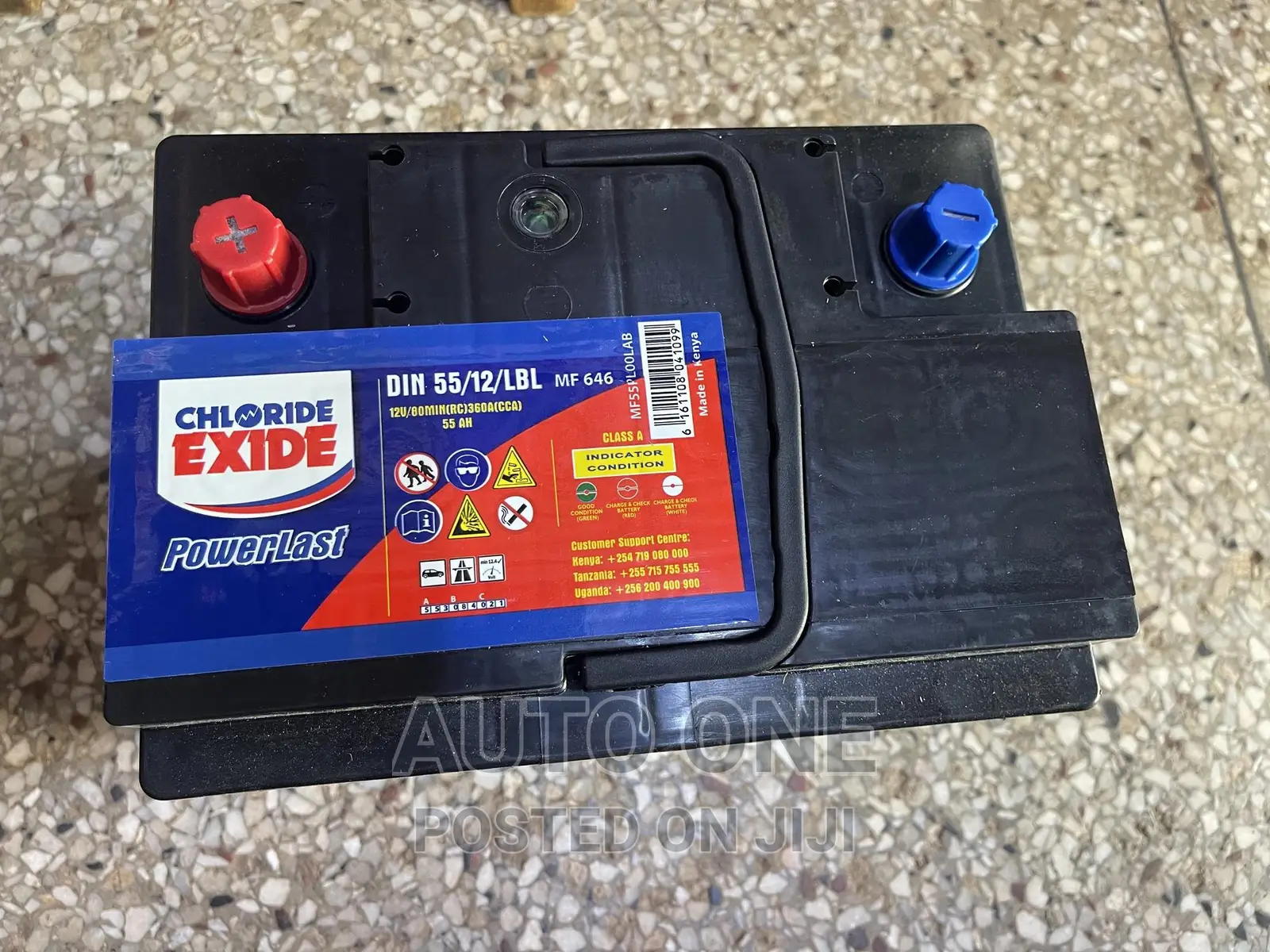Din55 Chloride Exide Batteries