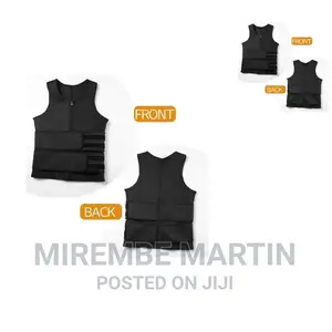 Black Waist Trainer Vest