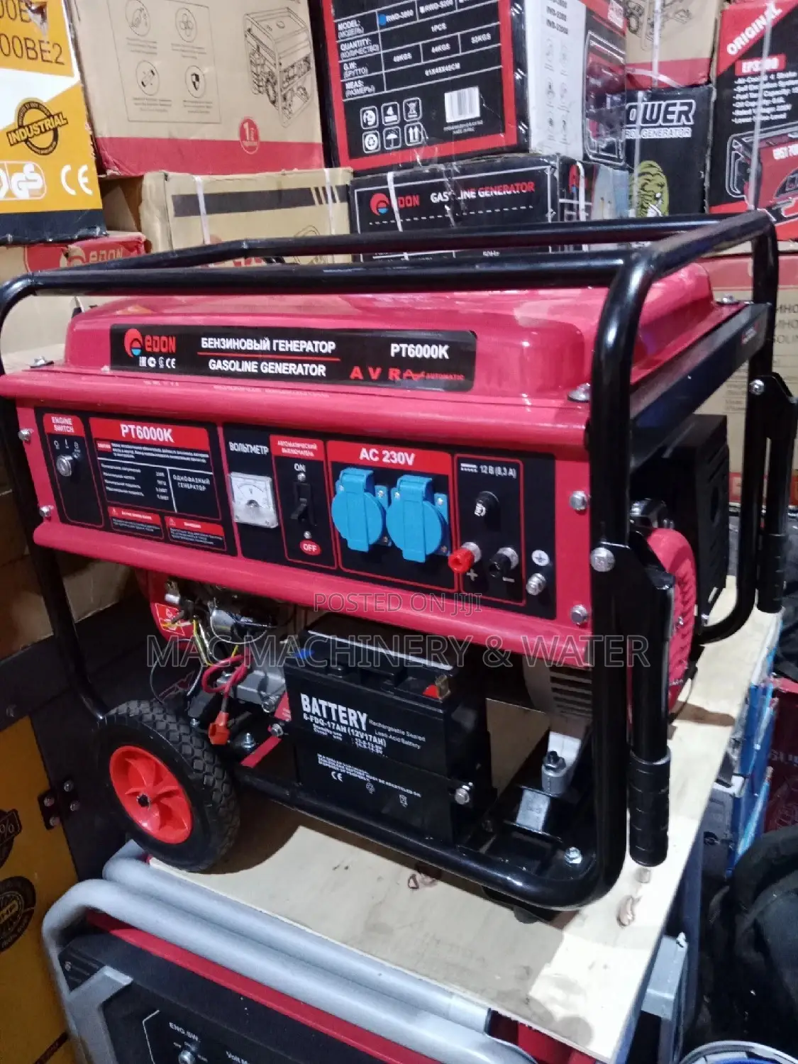 Petrol Generator 6000W / 6.8kva