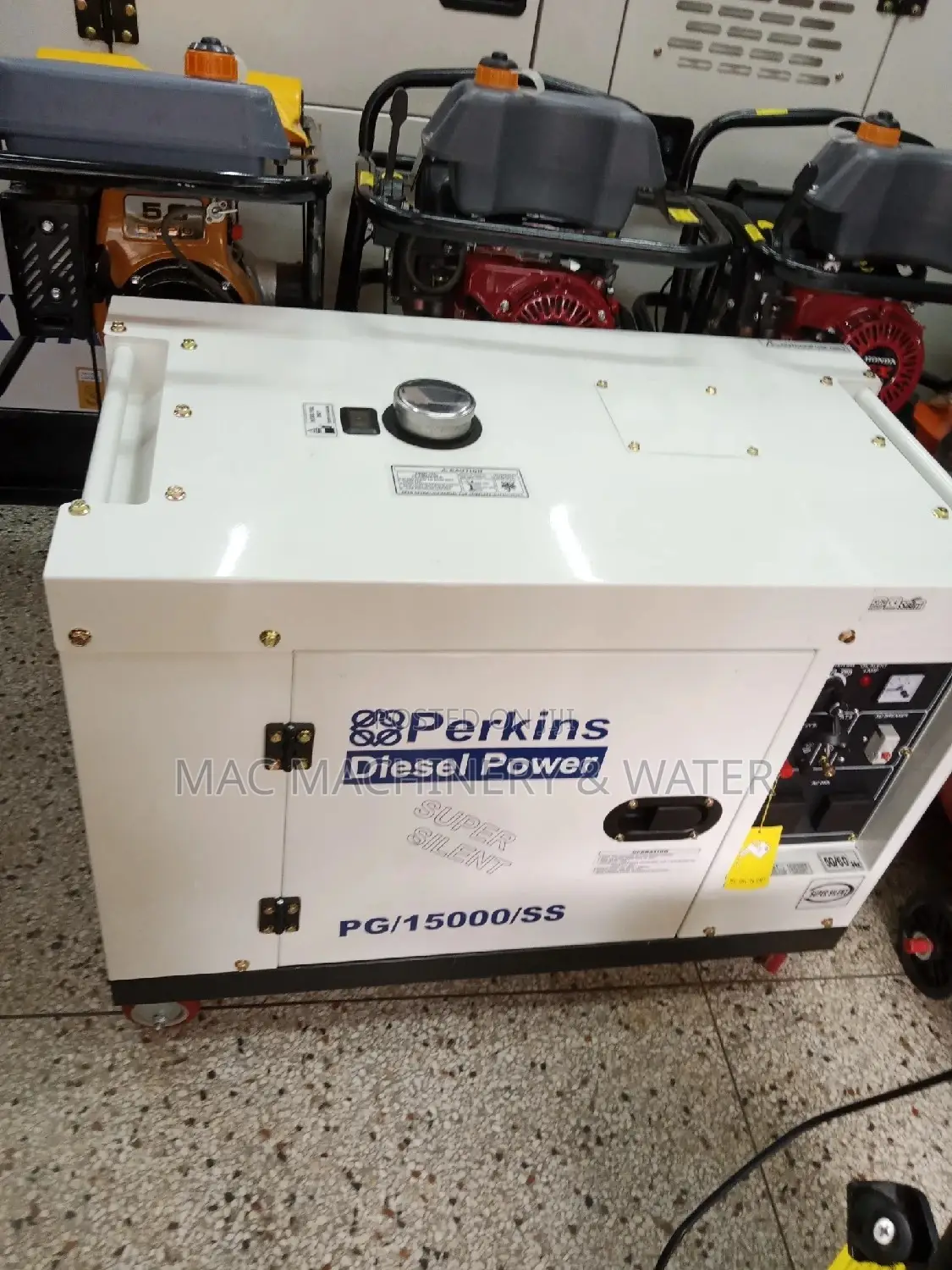 Perkins Diesel Generator Pg15000ss10kva Silentstandbysystem
