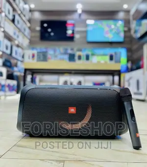JBL Partybox Party-on-Go Wireless Speaker With a Microphone