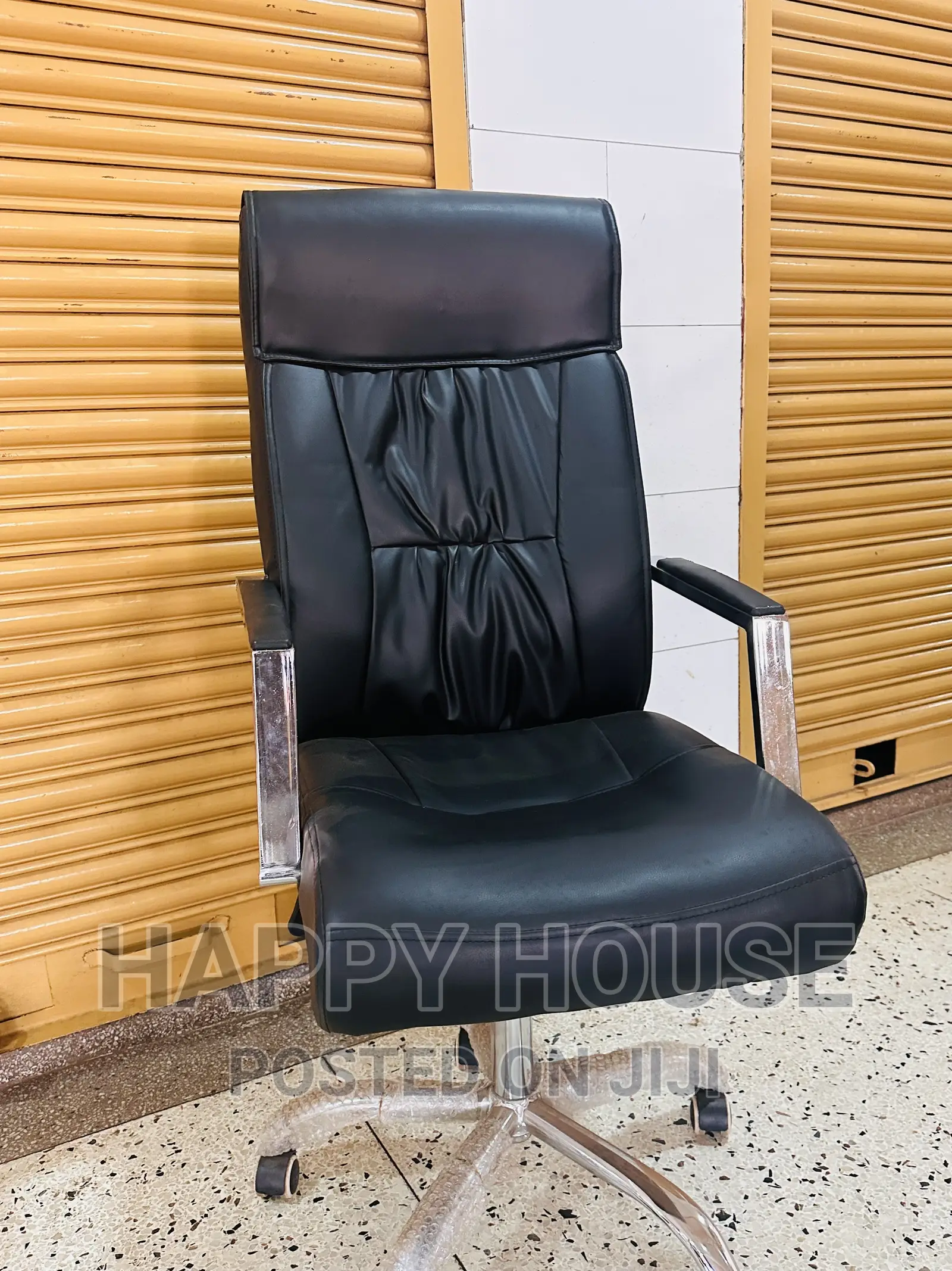High Back Leather Office Chair