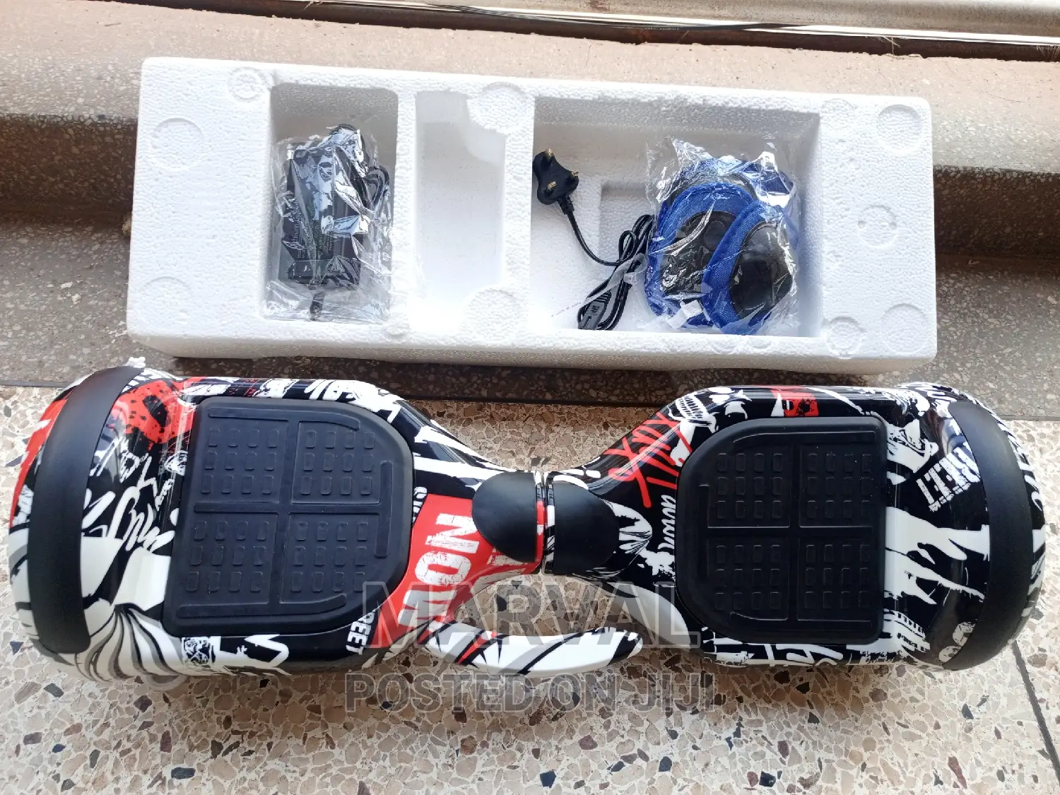 Hoverboard Scooter With A Bluetooth Speaker