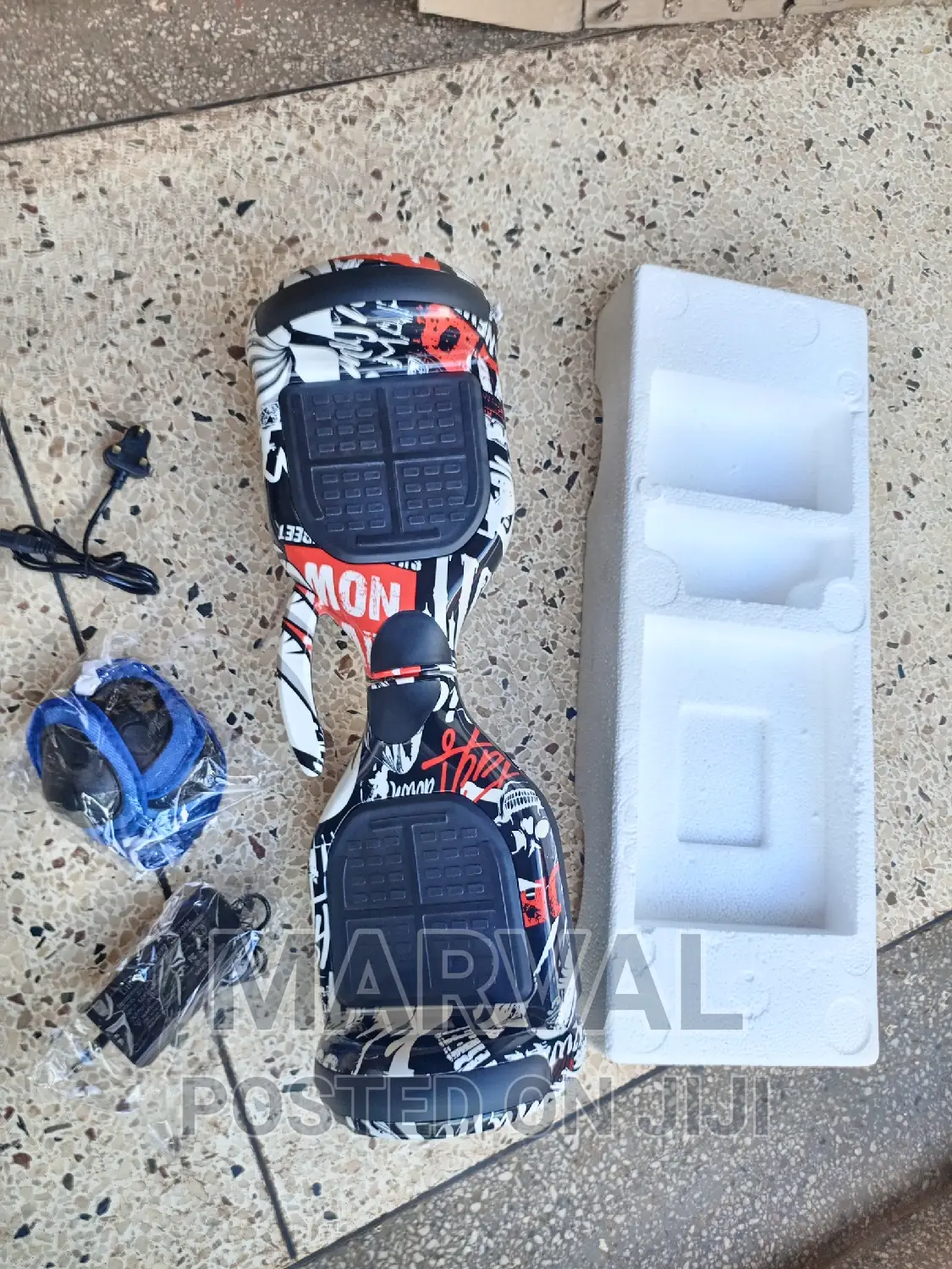 Hoverboard Scooter With A Bluetooth Speaker