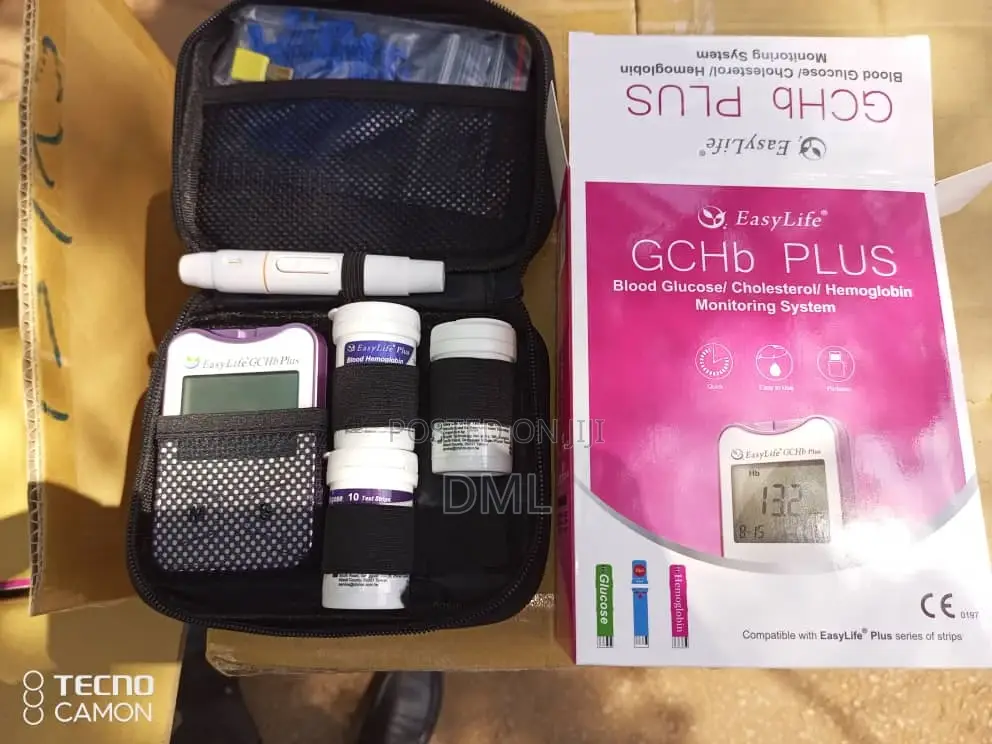 Glucometer, Lipid Meter, Hemoglobin Meter (3in One )
