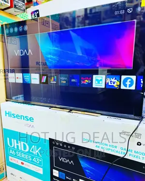 Hisense 32" Tv Smart Digital, Usb, Youtube, Netflix - Black