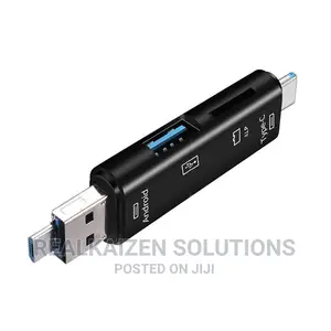 5-in-1 Multifunctional OTG Card Reader Micro-Sd/Sd