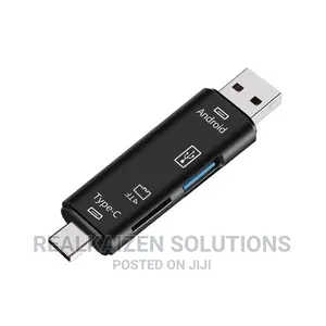 5-in-1 Multifunctional OTG Card Reader Micro-Sd/Sd