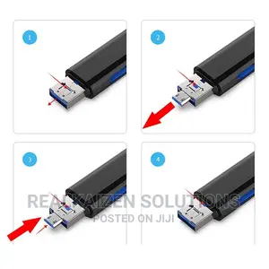 5-in-1 Multifunctional OTG Card Reader Micro-Sd/Sd