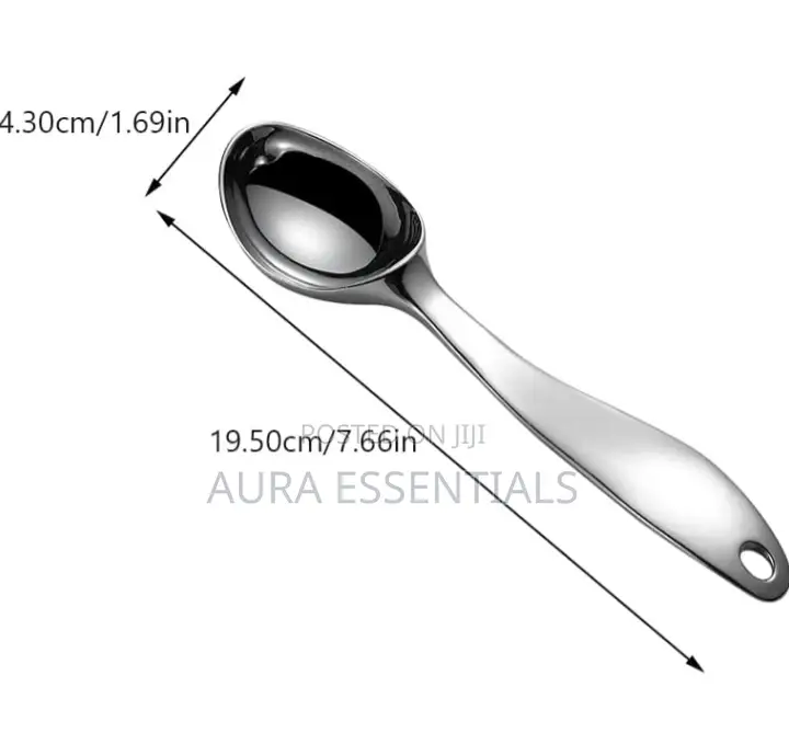 Stainless Steel Cupcake Spoon/ Ice Cream Spoon