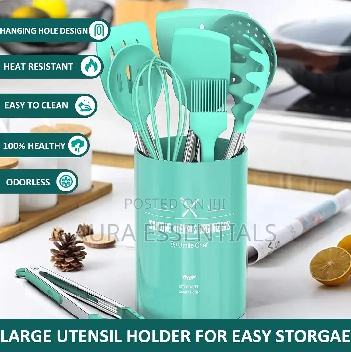 16pcs Silicone Kitchen Cooking Set