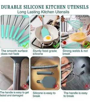 16pcs Silicone Kitchen Cooking Set