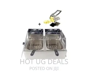 Wngreat Commercial Deep Fryer 12ltr + Free Potato Chipper