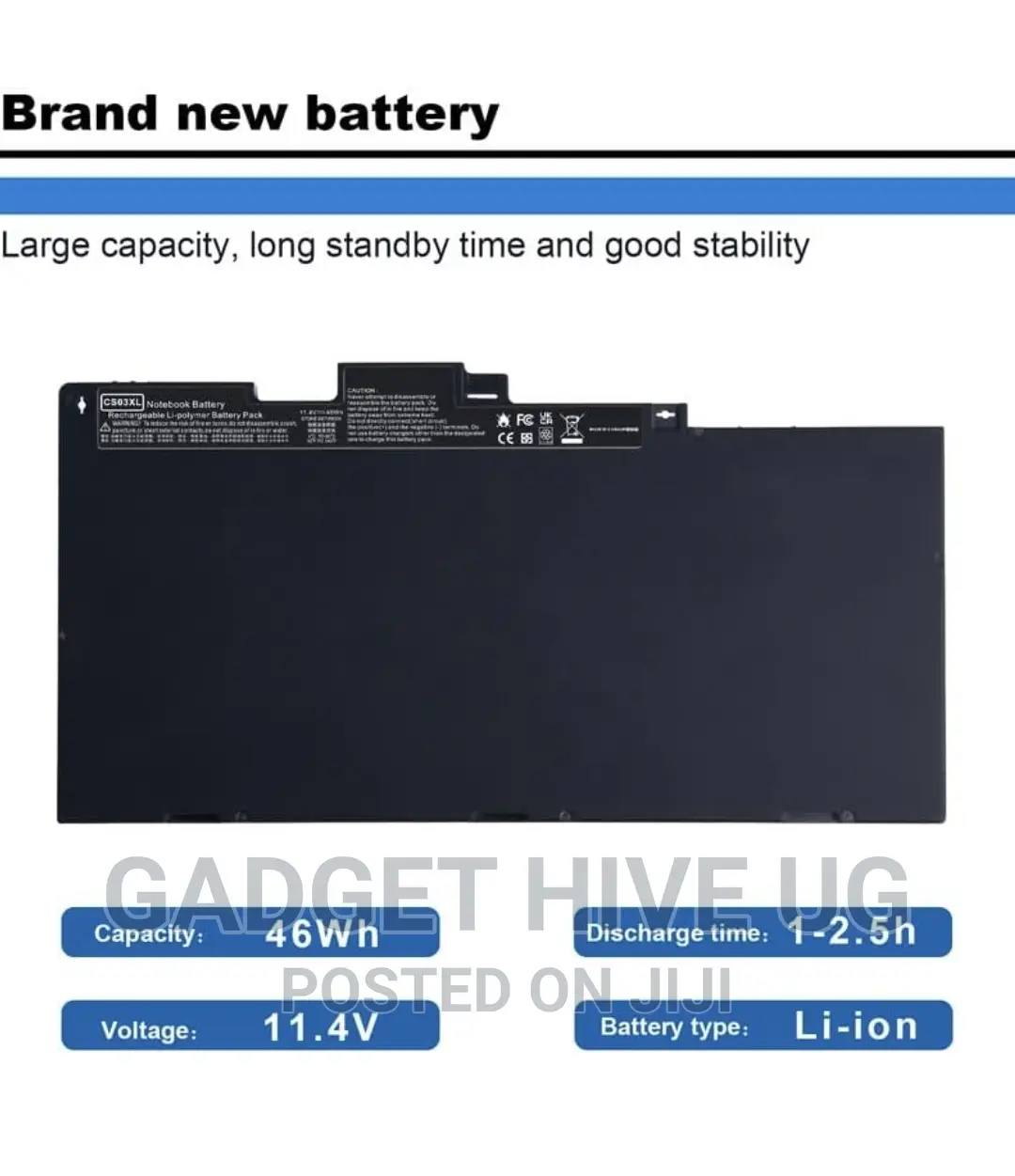 HP 840 G3 Battery