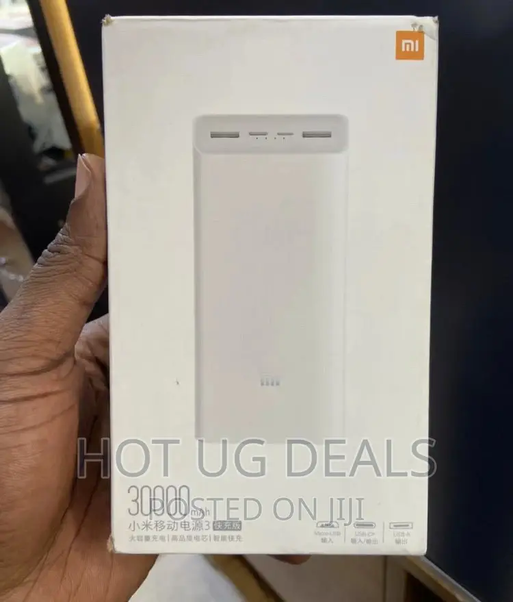 Mi 30000mah Power Bank - White