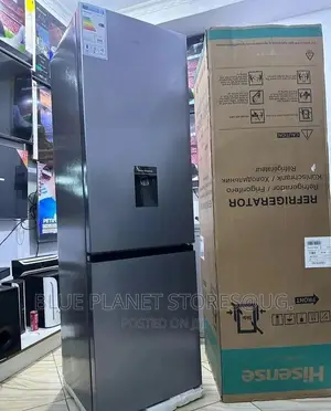 Hisense 341litres Combo Double Door Fridge With a Dispenser
