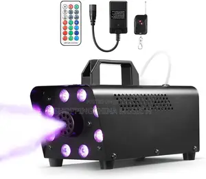 Fog Machine LED Lights With Remote