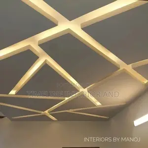 Minimal Wavy Ceiling Patterns