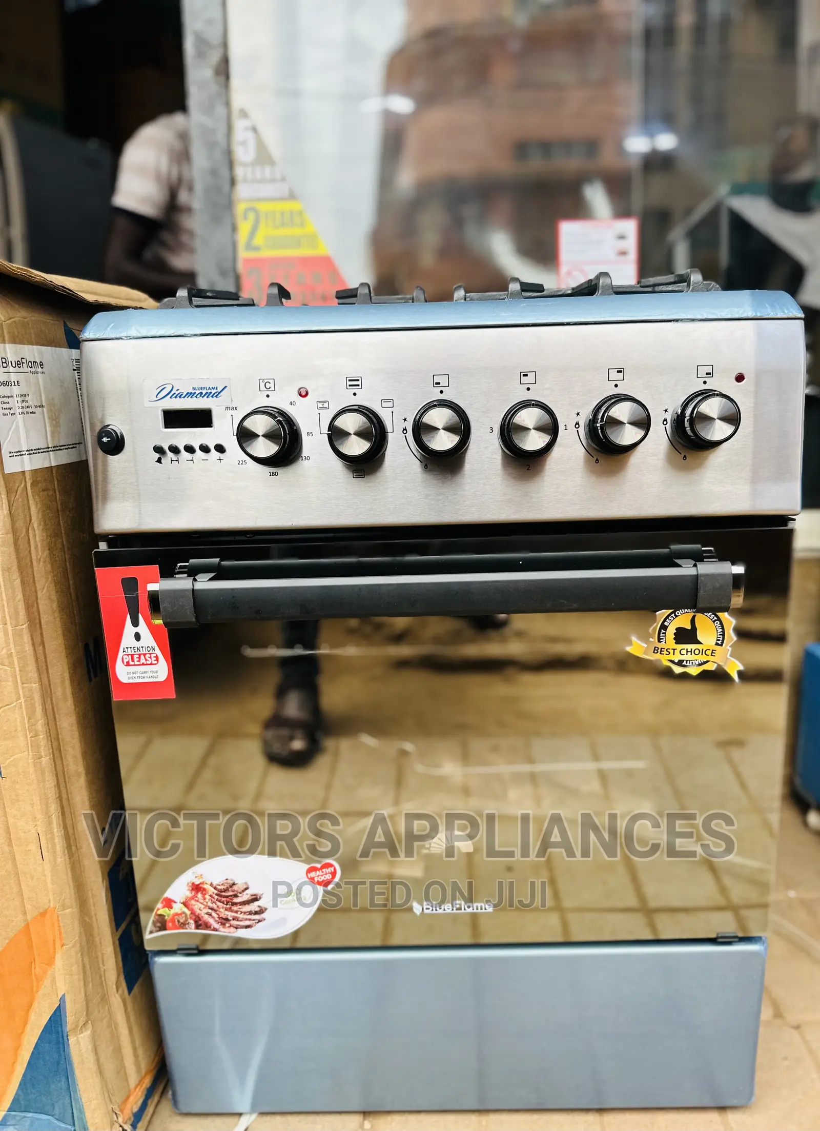 High End Blueflame DIAMOND  COOKER 3+1 60x60cm