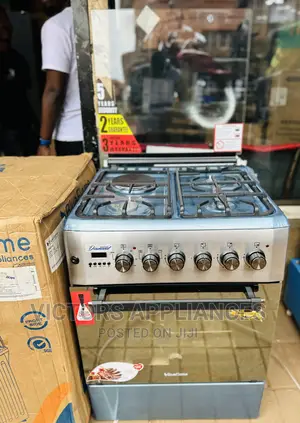 Blueflame Cooker 3gas 1electric 60x60cm Diamond  Series