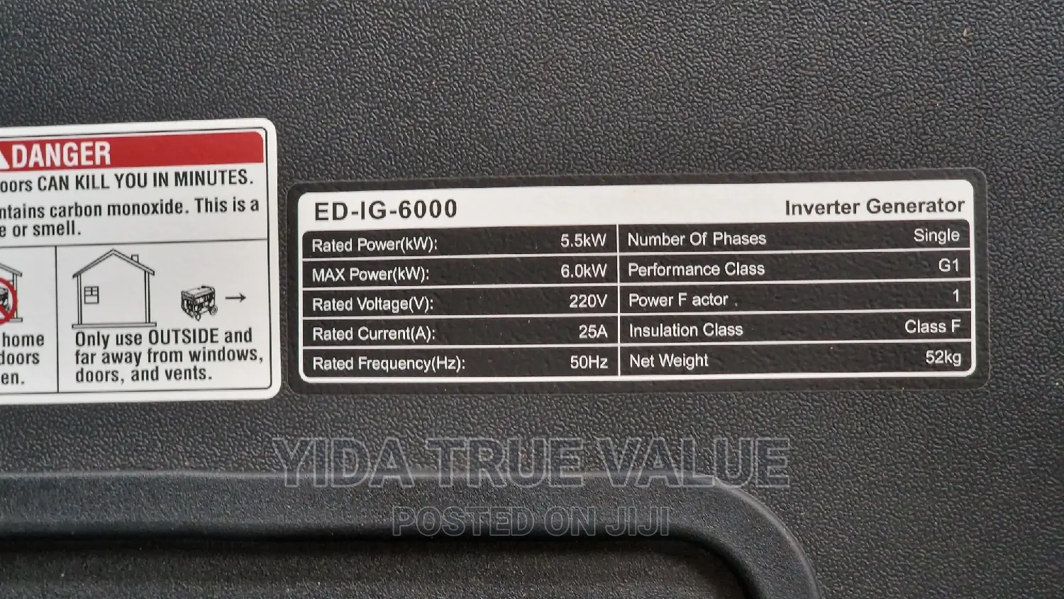 6kva Silent Generator Edon Type