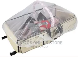 3 in 1, Baby Bed, Bag Mosquito Net -Multicolour