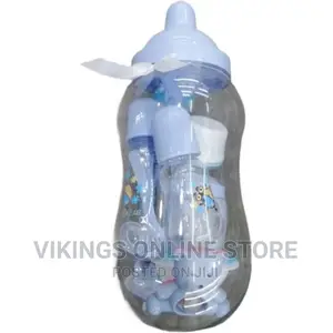 Big Boss 13-in-1 Milk Baby Feeding Bottle Gift Set -Blue