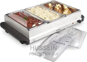 3 Tray Buffet Warmer Server Warming Tray